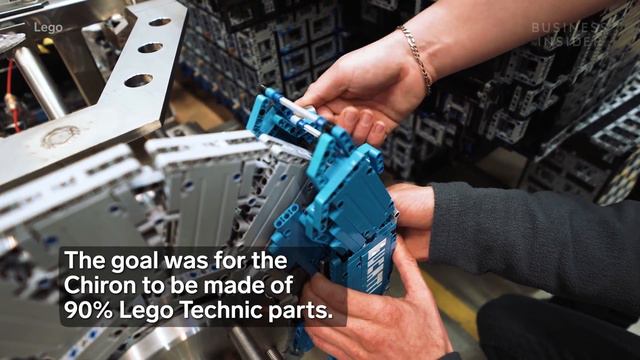 How LEGO Built A Fully Drivable Bugatti Chiron смотреть онлайн