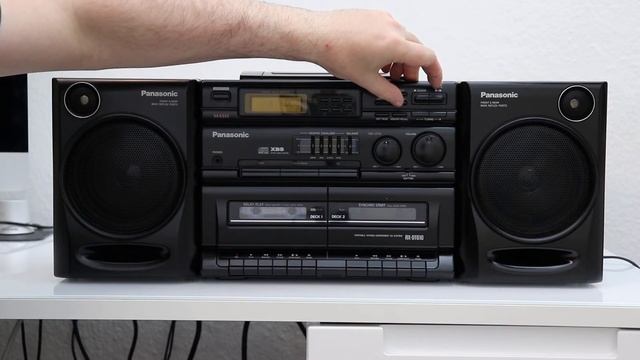 Panasonic RX-DT610 Boombox - quick look and audio test смотреть онлайн