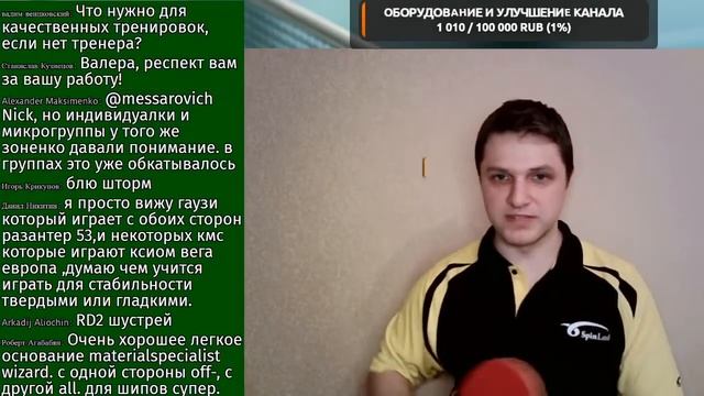 ЗАПИСЬ ПРЯМОЙ ТРАНСЯЦИИ/ВОПРОСЫ И ОТВЕТЫ/НАСТОЛЬНЫЙ ТЕННИС смотреть онлайн