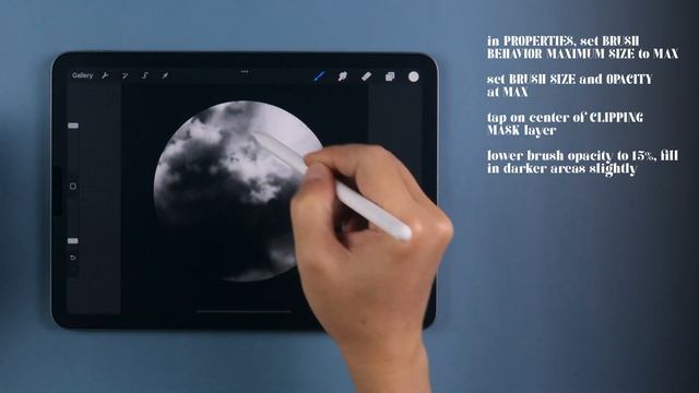 Create Liquid Metal Brush in PROCREATE смотреть онлайн