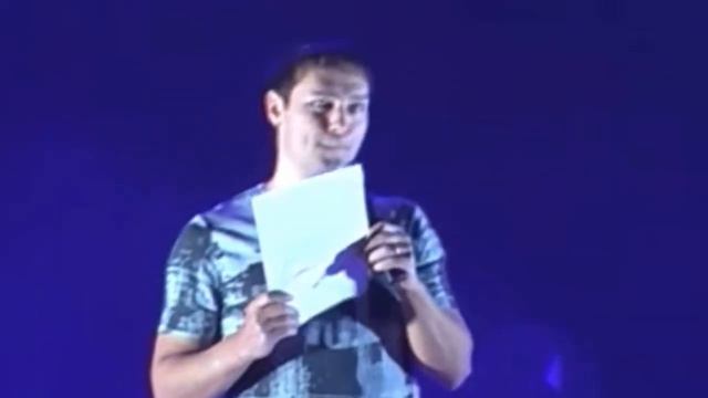 Юрий Шатунов - общение с залом.Оренбург. Неожиданное признание В.Н. Тазекеновой. смотреть онлайн