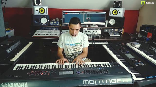 Yamaha MODX-8 VS MONTAGE COMPARISION PART 2 смотреть онлайн