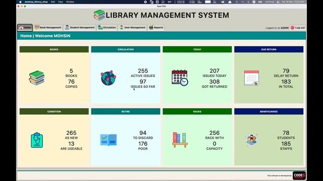 flutter windows / mac desktop app | part 1 Library Management System смотреть онлайн