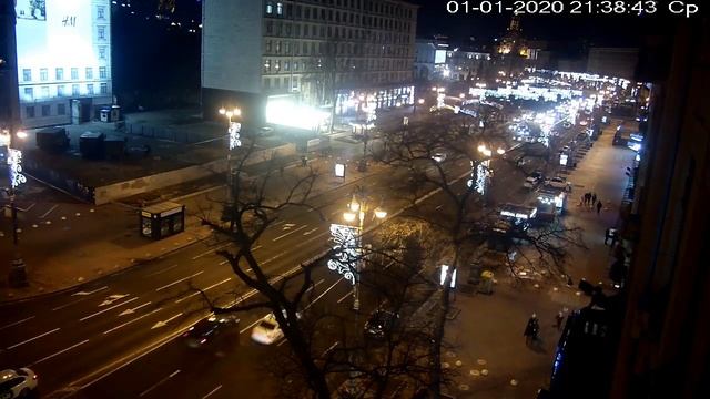 Веб-камера Киев Европейская площадь + Майдан 24/7 смотреть онлайн