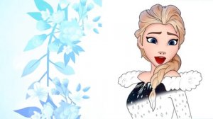 Эльза Раскраска Холодное сердце
