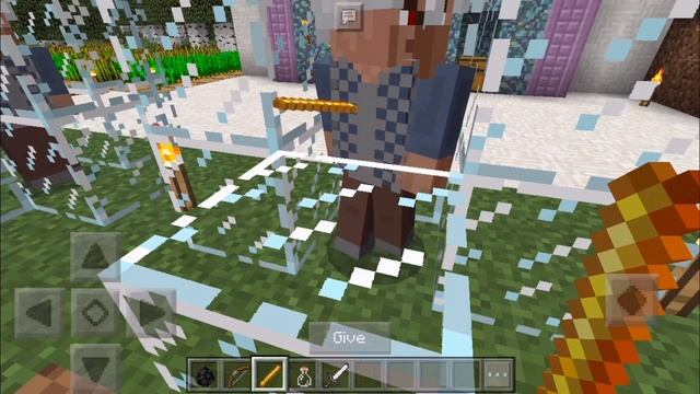 Новые жители-защитники в Minecraft PE l Village Guards Addon смотреть онлайн