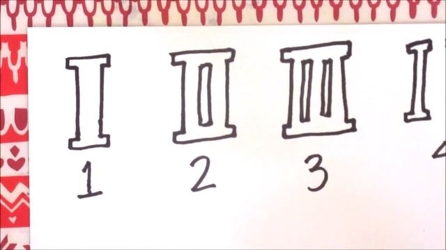 How To Draw And Paint Roman Numerals | Learn Roman numbers | for kids смотреть онлайн