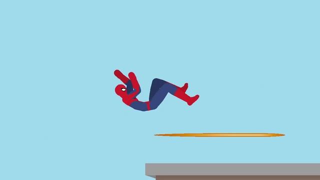 Spider-Man takes down soldier | Stick Nodes Pro смотреть онлайн
