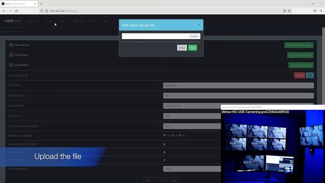 5c | VIEWSPAN NEXUS | Add Inputs File смотреть онлайн