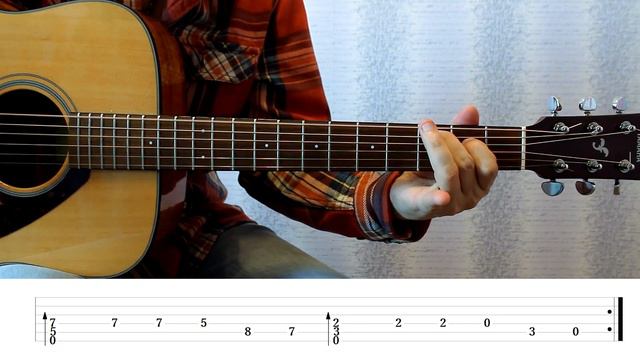 Viking Melody | Guitar Lesson w/ Tabs! смотреть онлайн