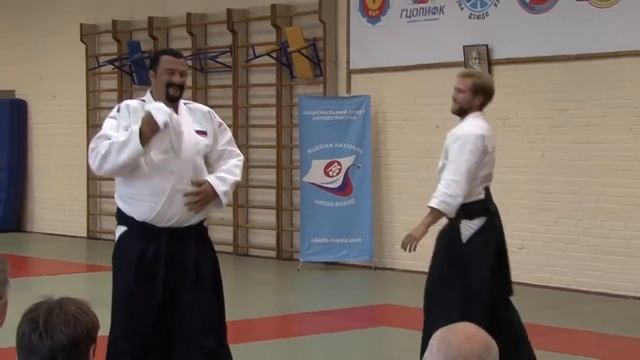 Мастер класс от Стивена Сигала в Москве 2015 смотреть онлайн