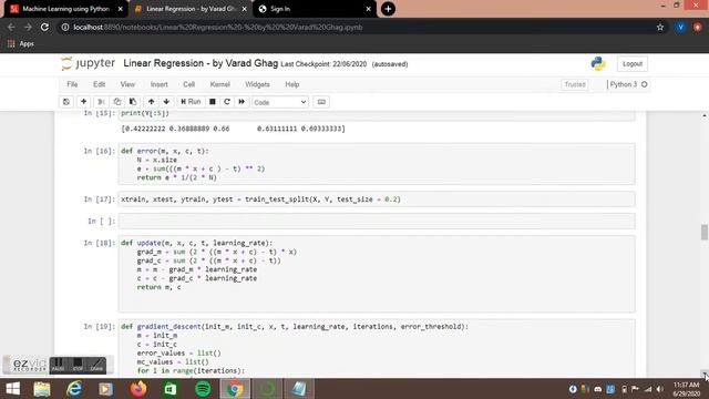 Machine Learning using Python - Project assignment for Skyfi Labs Online Course - by Varad Ghag смотреть онлайн