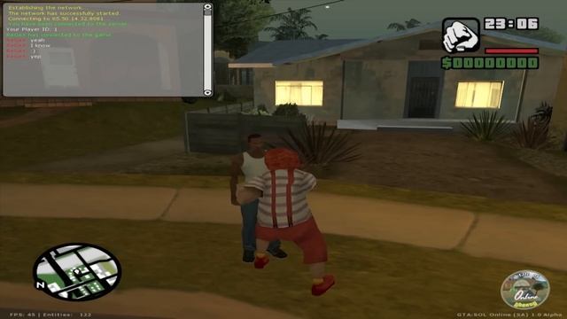 GTA: State Of Liberty Online (SOL-O) - San Andreas' First Player Sync Test [Remastered] смотреть онлайн