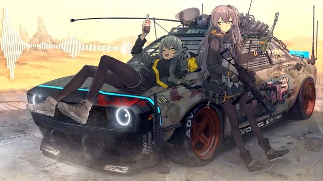 - Sounevis - Theme 66 UMP 40 & 45 With WallpaperEngine | Аниме визуализация для рабочего стола