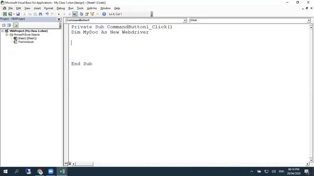 Selenium Excel Vba Google Chrome Webdriver tutorial in Hindi | Class 2 | Use selenium in Excel VBA смотреть онлайн