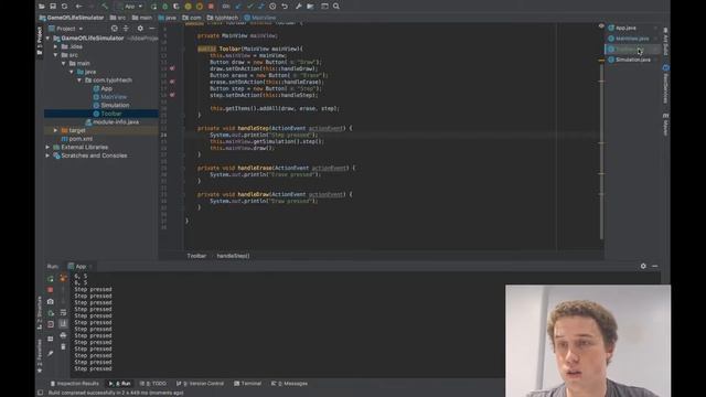 Toolbar in JavaFX - High Quality Java Code #4 смотреть онлайн