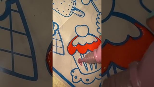 Рисуем витражными красками #shorts смотреть онлайн