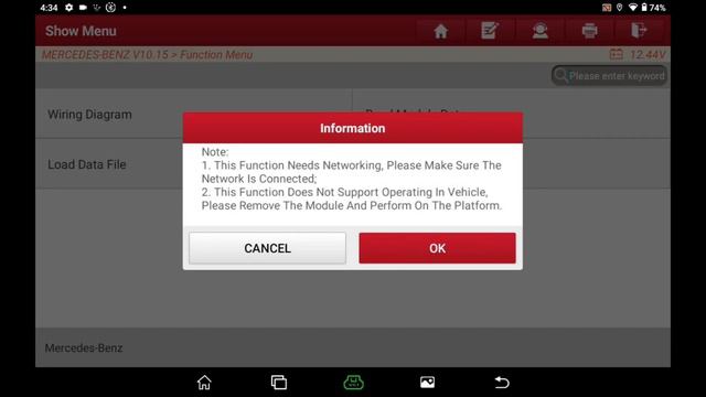 Mercedes ISM Data Erase with LAUNCH X-PROG3 смотреть онлайн