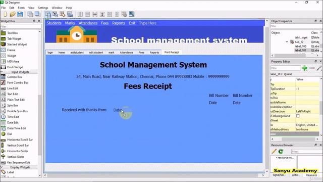 19. Build Complete School Management Software | Python PyQt5 SQL смотреть онлайн