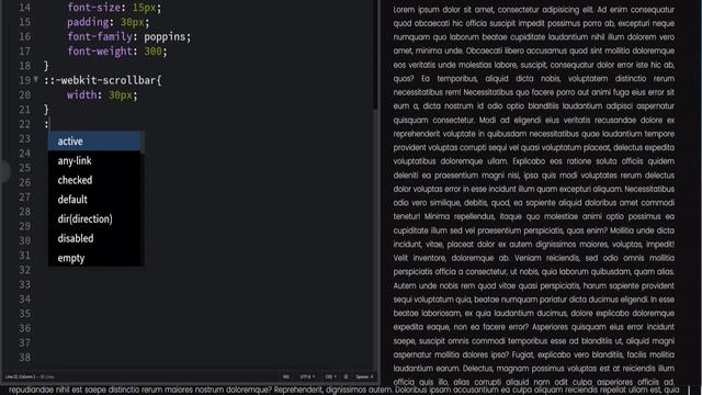 How to Create Custom Scrollbar using HTML CSS | CSS Tricks смотреть онлайн