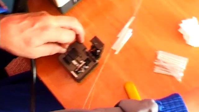 Сварка оптического кабеля смотреть онлайн