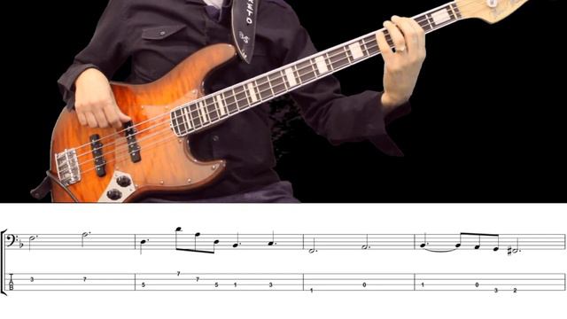 WE ARE THE CHAMPIONS (Queen) How to Play Bass Groove Cover with Score & Tab Lesson смотреть онлайн