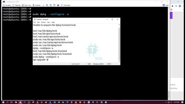 Unable To Acquire The Dpkg Frontend Lock - Upgrade Error Ubuntu 18.04 смотреть онлайн