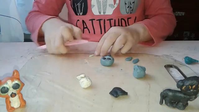 Лепим собаку из пластилина смотреть онлайн