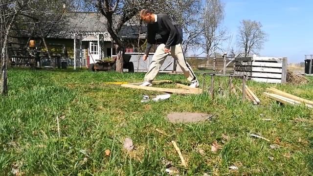 Теплица 3 х 6 своими руками из того, что было. смотреть онлайн