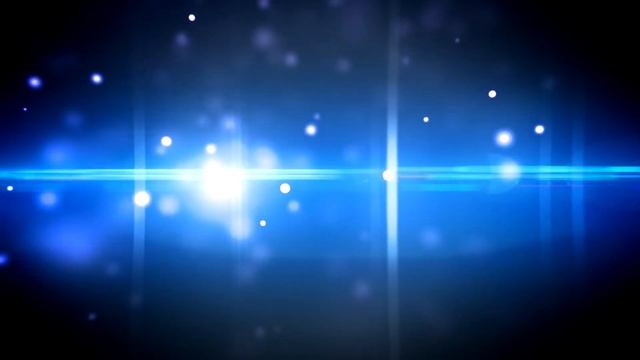 Сине-голубой анимационный фон particles and optical flares blue смотреть онлайн