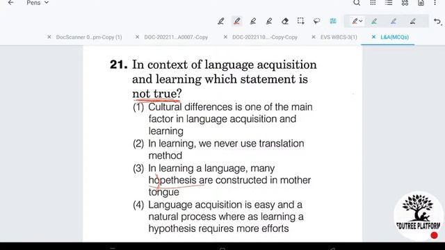 Learning and Acquisition(MCQ)||English Pedagogy|| WB TET смотреть онлайн