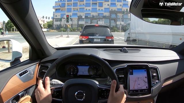 Volvo XC90 | POV | with Pilot Assist смотреть онлайн