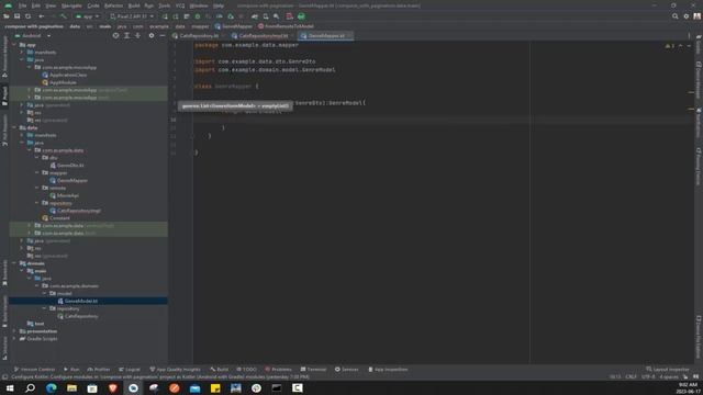 Pagination with Jetpack Compose in Arabic - Data Layer & Domain Layer смотреть онлайн