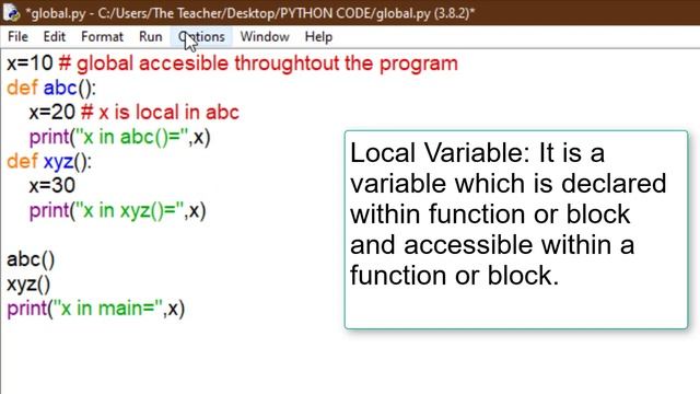 Global keyword in Python - Local and Global variables - Python Programming смотреть онлайн