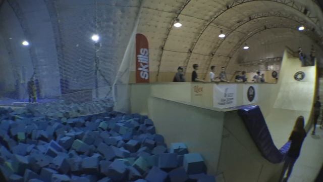 Allpro Skills самокат контест прыжки в поролон, группа #1 20170218 смотреть онлайн