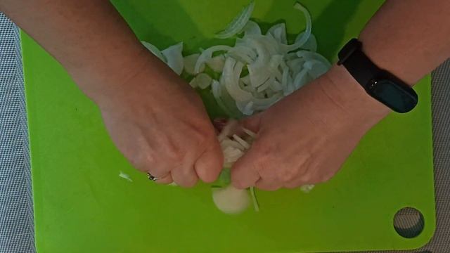 Всё дело в маринаде! Потрясающе вкусный мясо-овощной шашлык без возни прямо в духовке! смотреть онлайн