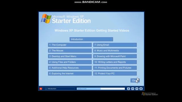 Windows XP Starter Edition Getting Started Videos - Introduction смотреть онлайн