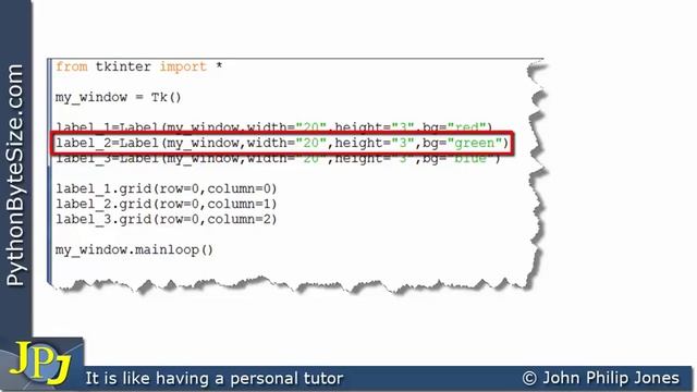 The tkinter Grid Geometry Manager смотреть онлайн