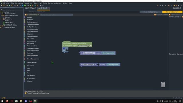Как работают ГЛОБАЛЬНЫЕ переменные в MCreator? / Урок 10 - Использование глобальных переменных смотреть онлайн