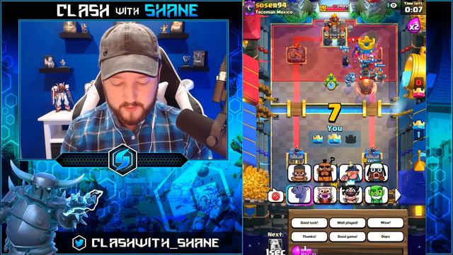 NEW EMOTE UNLOCKED!! Night Witch 9 Wins Draft Challenge!! - Clash Royale смотреть онлайн
