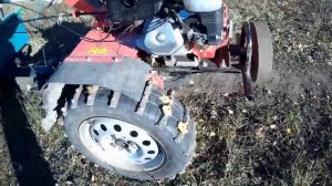 Самодельные вездеходовские колёса для мотоблока