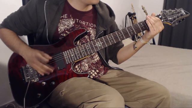 Shokran - Collapses Instrumental (Guitar Cover) смотреть онлайн