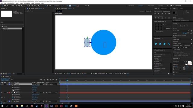 After Effects Tutorial: Orbit Loop смотреть онлайн