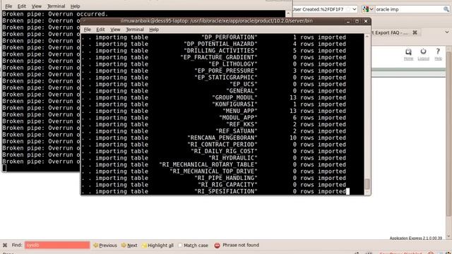 How to Import oracle database смотреть онлайн