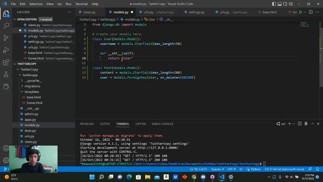 Creating a web app with Python and Django | Part 1 смотреть онлайн