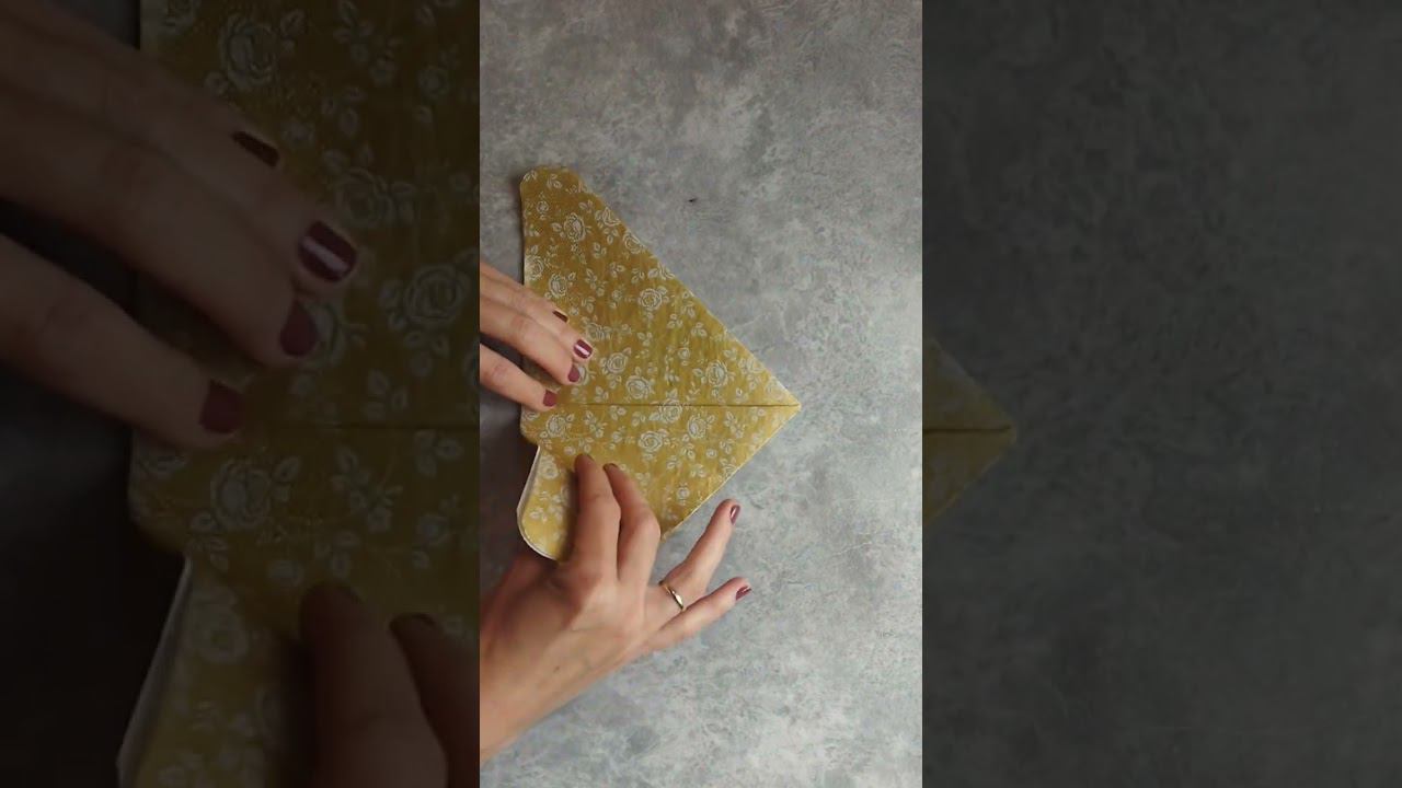 DIY How to make a butterfly out of napkins смотреть онлайн