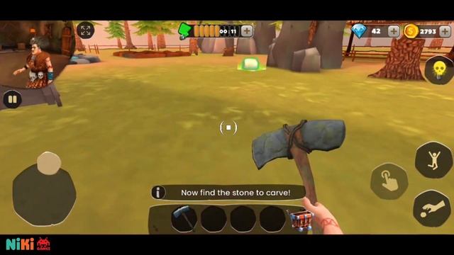 Scary Teacher Stone Age Featured - Level 2 Baseball смотреть онлайн