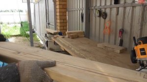 Простая двухспальная кровать из дерева своими руками