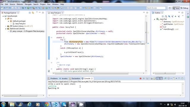How to add a JAR file to a project in Eclipse смотреть онлайн