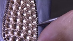 Закрепка камней Stone setting (Серьги)